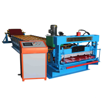 2020 New Condition CE ISO Support Trapezoidal Roof Sheet Roll Forming Machine